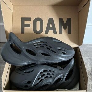 Yeezy Black Foam Sandals